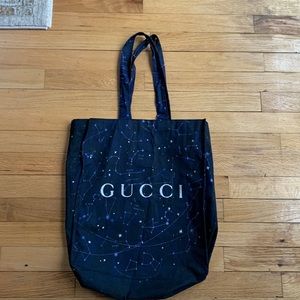 Gucci canvas tote
